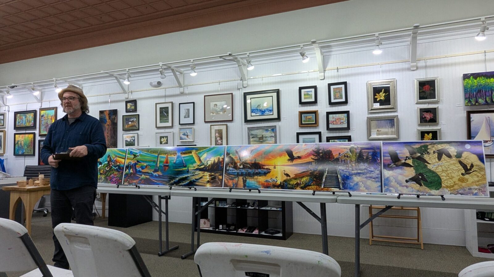 Art in Action: Whitehall’s Mural Vision Unfolds