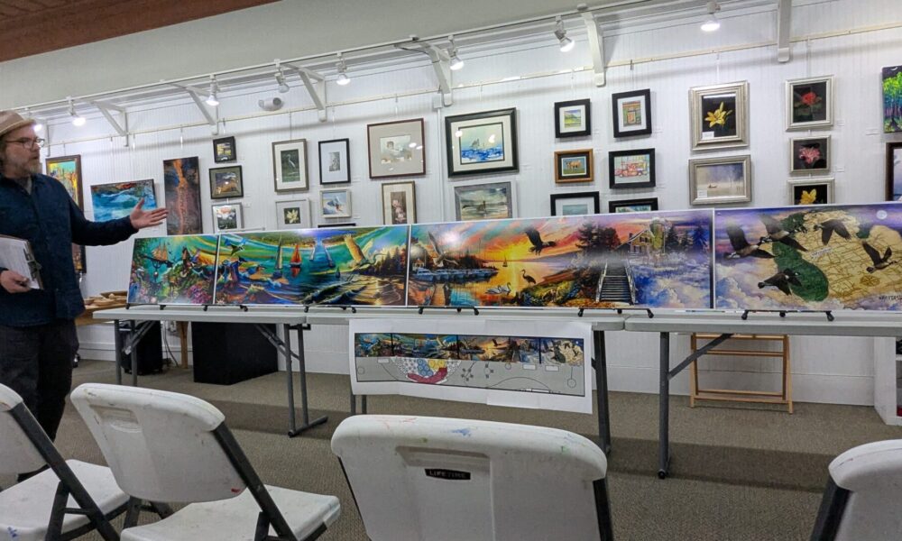 Art in Action: Whitehall’s Mural Vision Unfolds